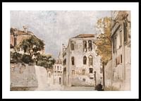 Vue De Venise By Arnold Scheffer-0