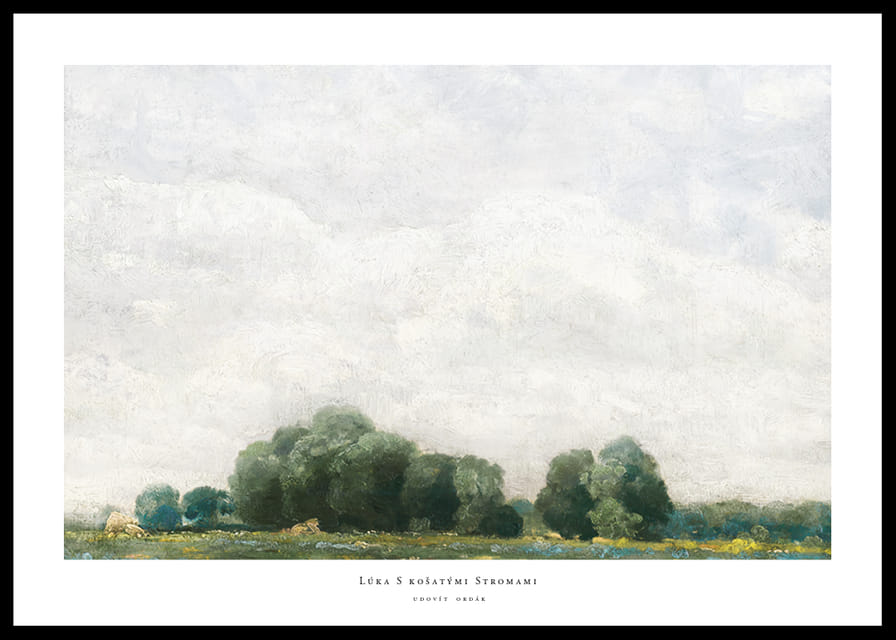 Lúka S košatými Stromami By Ľudovít Čordák-12
