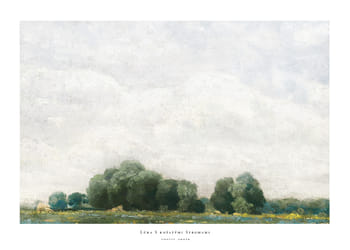 Poster Lúka S košatými Stromami By Ľudovít Čordák