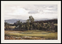 Fields At Hedmark In Summer By Gerhard Munthe-4