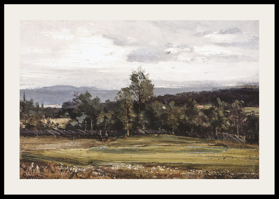 Fields At Hedmark In Summer By Gerhard Munthe-12