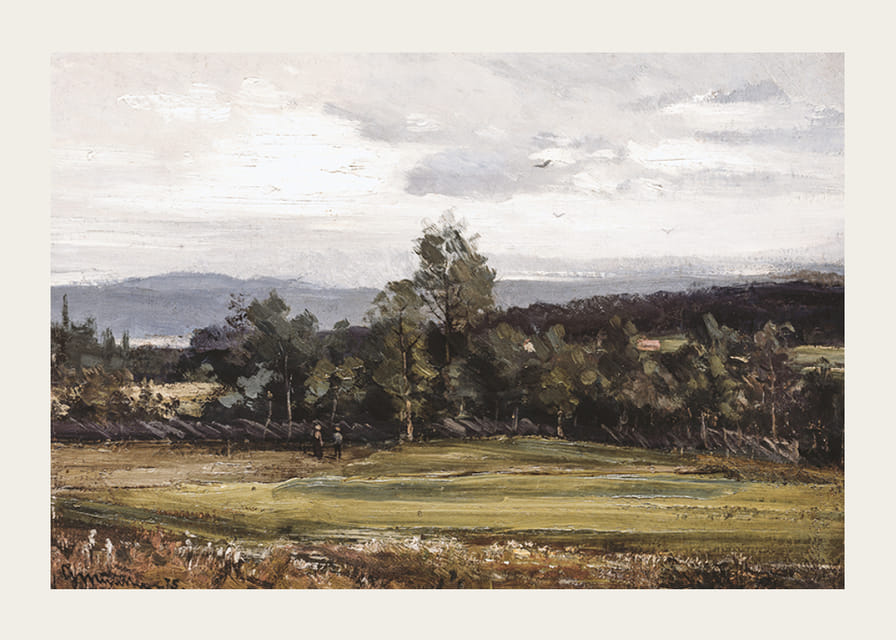 Fields At Hedmark In Summer By Gerhard Munthe-12