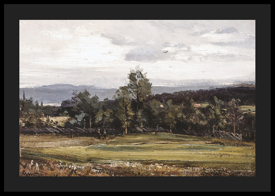 Fields At Hedmark In Summer By Gerhard Munthe-12