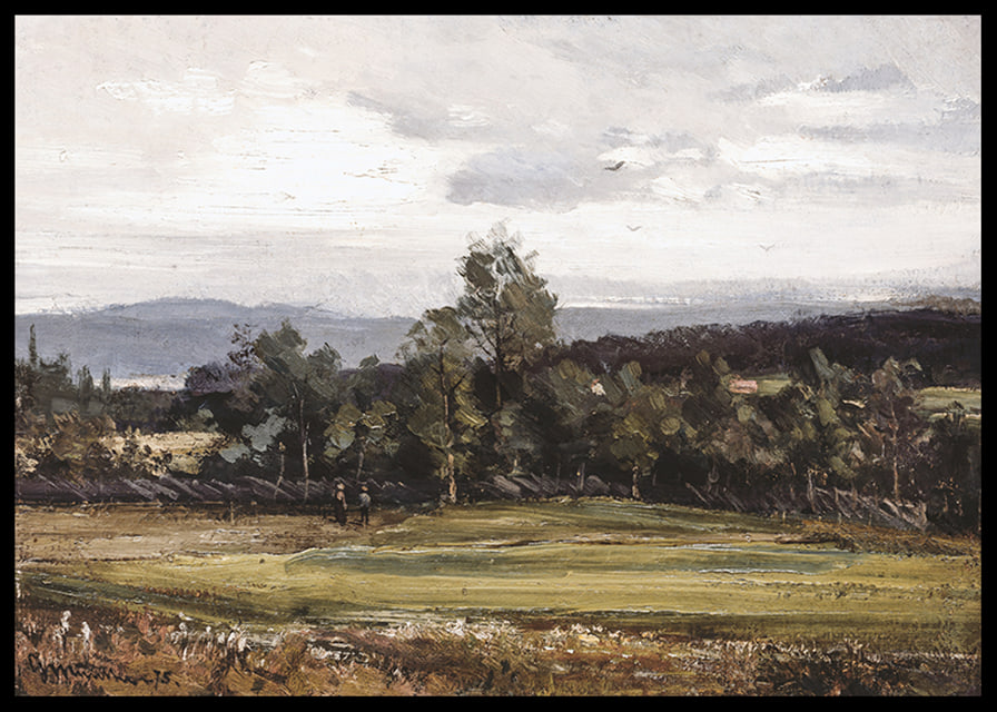 Fields At Hedmark In Summer By Gerhard Munthe-12