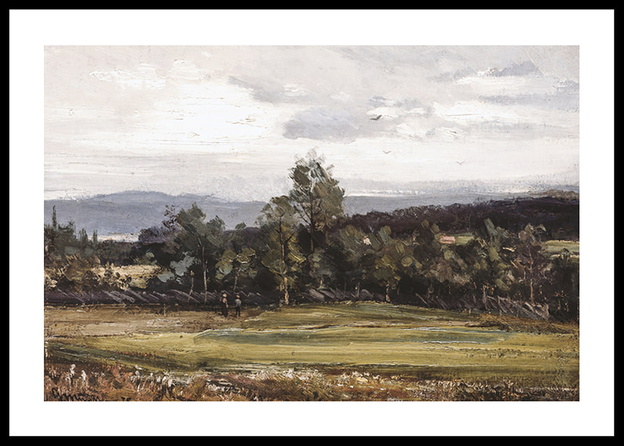 Fields At Hedmark In Summer By Gerhard Munthe-12