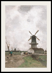 De Molen By Jan Hendrik Weissenbruch-4