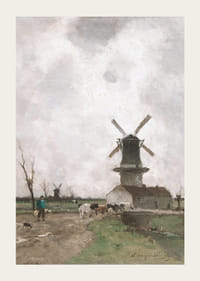 De Molen By Jan Hendrik Weissenbruch-5