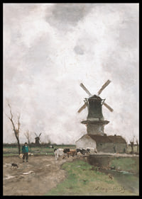 De Molen By Jan Hendrik Weissenbruch-8