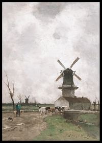 De Molen By Jan Hendrik Weissenbruch-2