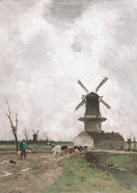 De Molen By Jan Hendrik Weissenbruch-9