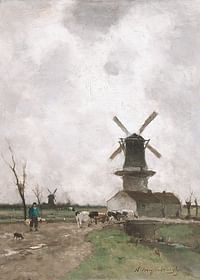 De Molen By Jan Hendrik Weissenbruch-3