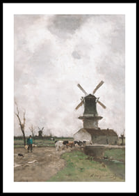 De Molen By Jan Hendrik Weissenbruch-2
