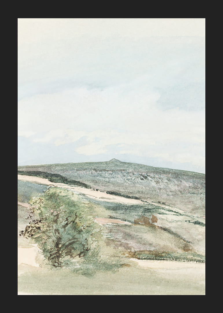 A Heath In Sussex By William Collins-12