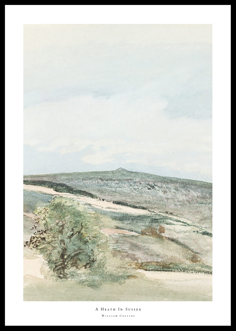 A Heath In Sussex By William Collins-12