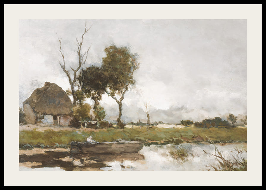 Herfstlandschap By Jan Hendrik Weissenbruch-12