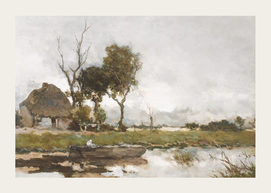 Herfstlandschap By Jan Hendrik Weissenbruch-12