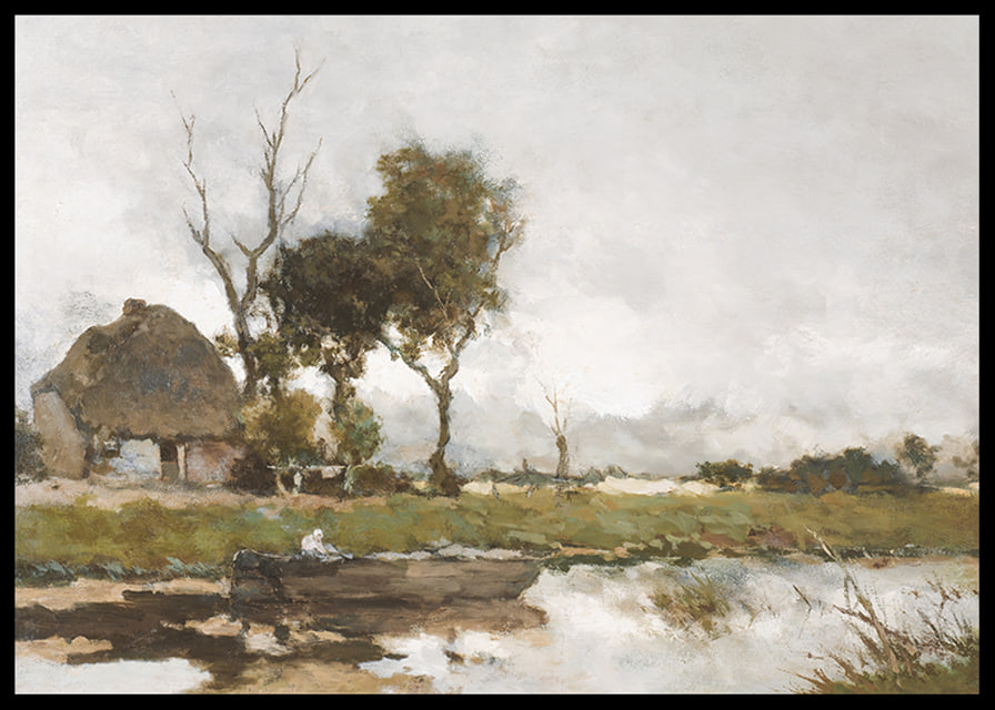 Herfstlandschap By Jan Hendrik Weissenbruch-12