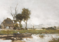 Herfstlandschap By Jan Hendrik Weissenbruch-9