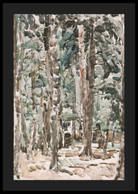 Bosgezicht By Wilhelmus Johannes Steenhoff-6