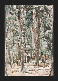 Bosgezicht By Wilhelmus Johannes Steenhoff-7