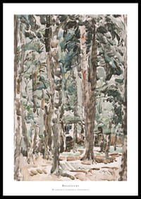 Bosgezicht By Wilhelmus Johannes Steenhoff-0