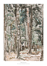 Bosgezicht By Wilhelmus Johannes Steenhoff-1