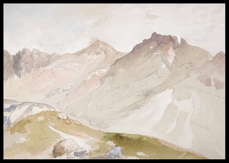 Little Cottonwood Canyon By Thomas Moran-12