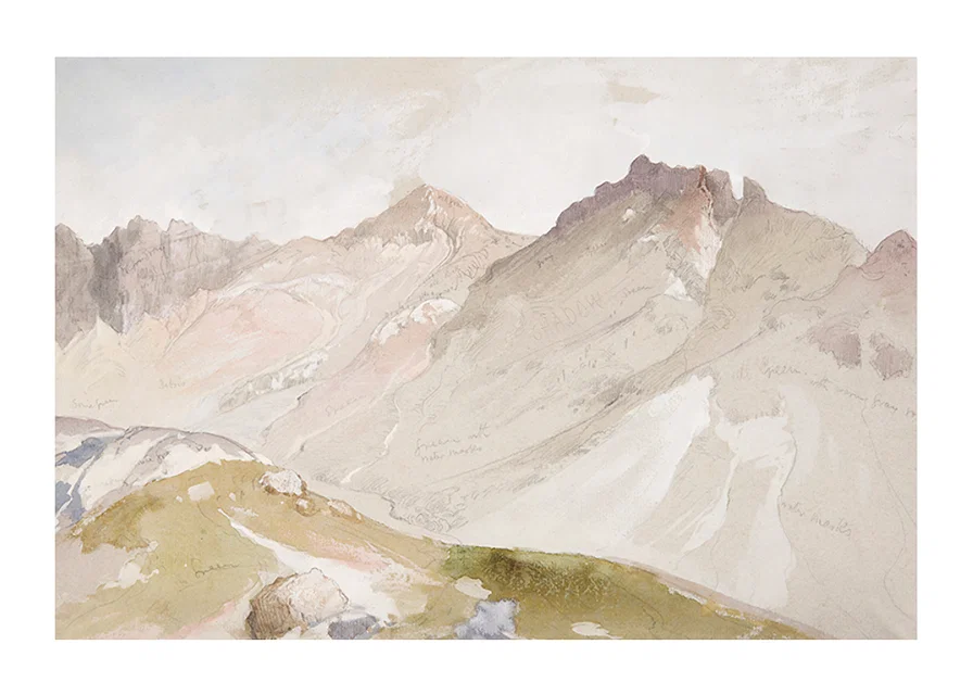 Little Cottonwood Canyon By Thomas Moran-12