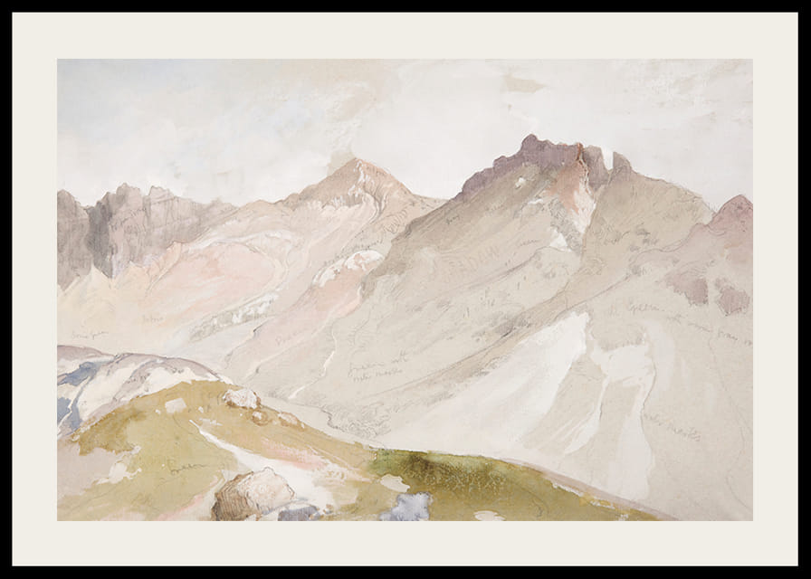 Little Cottonwood Canyon By Thomas Moran-12