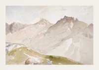 Little Cottonwood Canyon By Thomas Moran-5