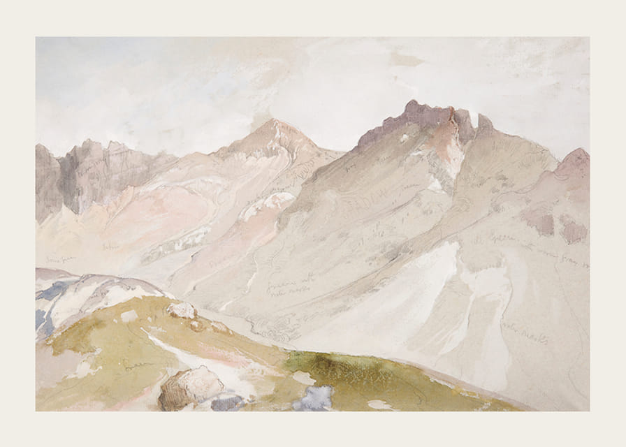 Little Cottonwood Canyon By Thomas Moran-12