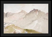 Little Cottonwood Canyon By Thomas Moran-6