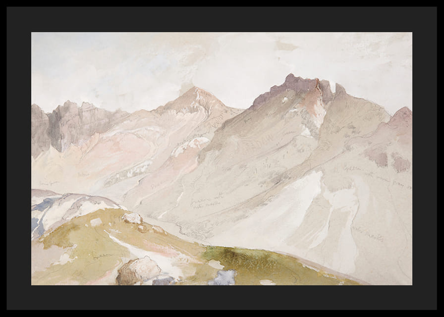 Little Cottonwood Canyon By Thomas Moran-12