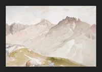 Little Cottonwood Canyon By Thomas Moran-7