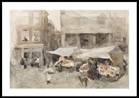 Markt Met Bloemenstalletjes By Floris Arntzenius-2
