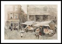 Markt Met Bloemenstalletjes By Floris Arntzenius-0