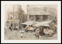 Markt Met Bloemenstalletjes By Floris Arntzenius-4