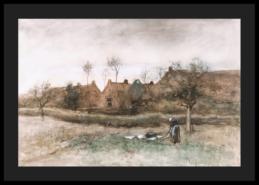 Bleekveldje By Anton Mauve-12