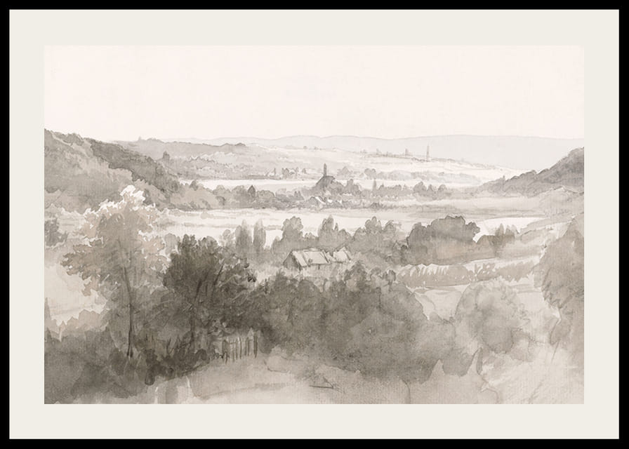 Gezicht Op Een Dal By Willem Bodeman-12