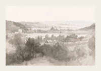 Gezicht Op Een Dal By Willem Bodeman-5