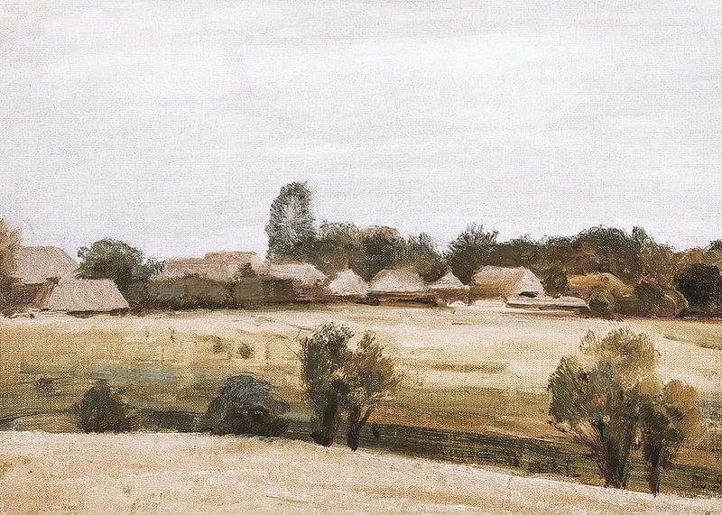 Village Near Krakow By Henryk Grabiński-12