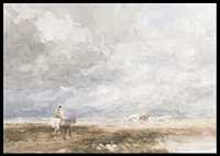 Going To The Hayfield By David Cox-8