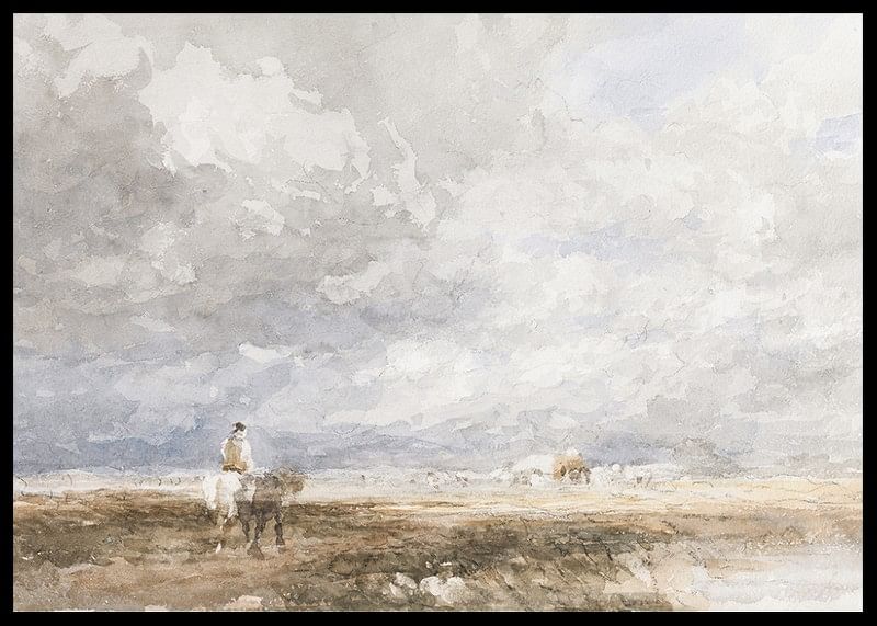 Going To The Hayfield By David Cox-12