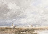 Going To The Hayfield By David Cox-3