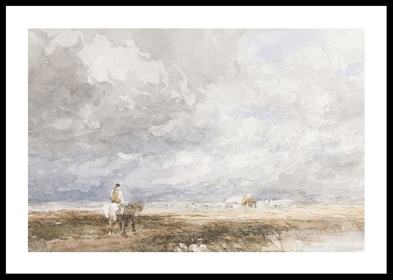 Going To The Hayfield By David Cox-12