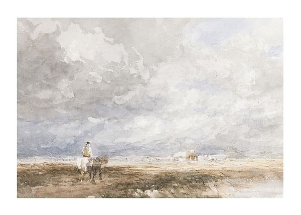 Plagát Going To The Hayfield By David Cox