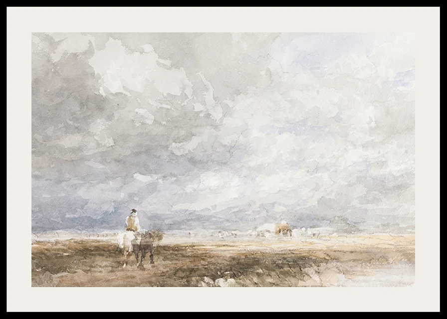Going To The Hayfield By David Cox-12