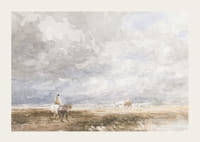 Going To The Hayfield By David Cox-5