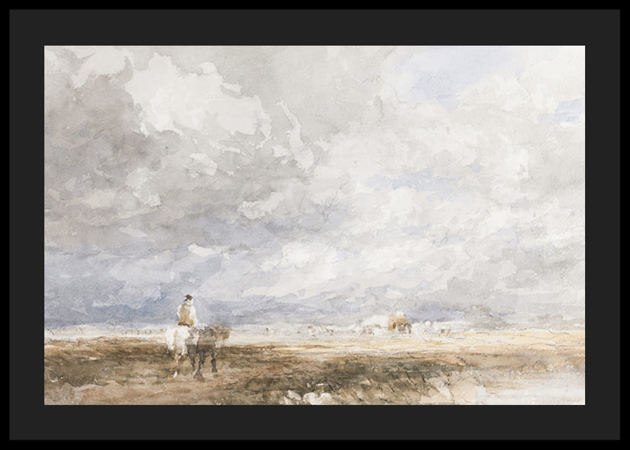 Going To The Hayfield By David Cox-12