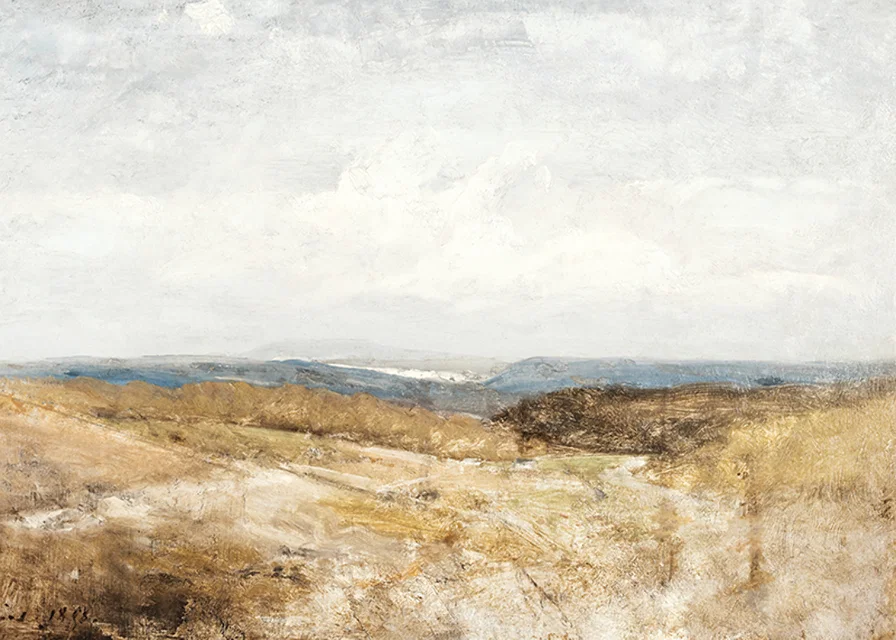 Paysage De Collines By Henri Harpignies-12
